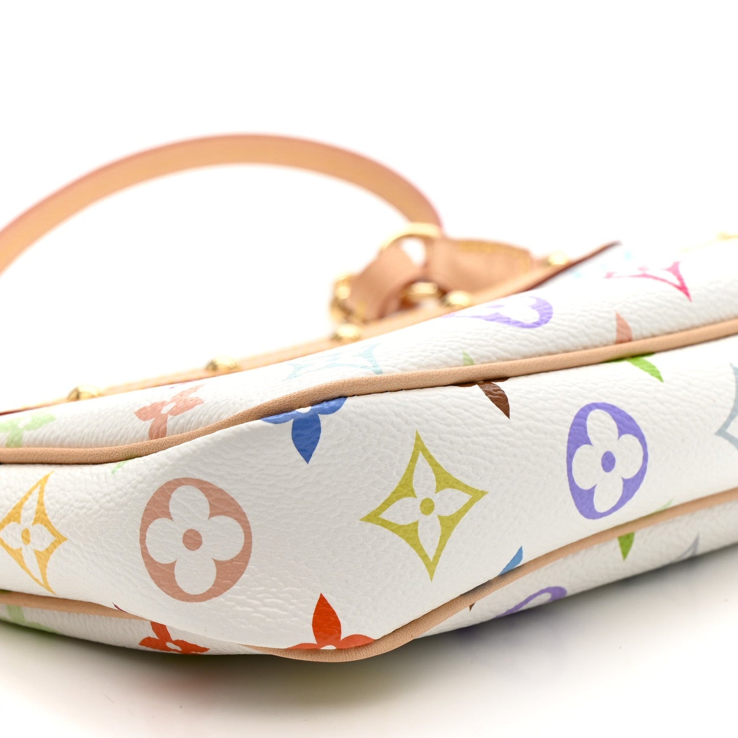 LV X TM Monogram Multicolor Pochette Accessories White