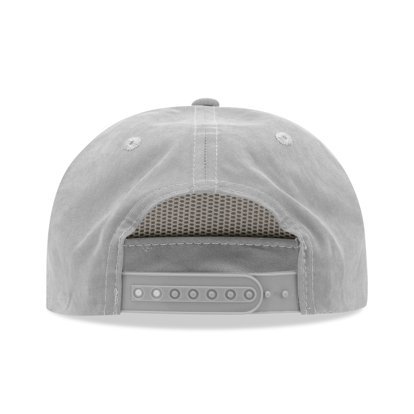 Decky 6032 Classic Rope Hat 5 Panel Flat Bill Cap Snapback - Blank