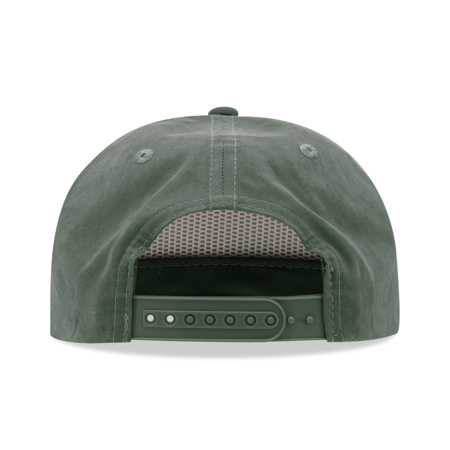 Decky 6032 Classic Rope Hat 5 Panel Flat Bill Cap Snapback - Blank