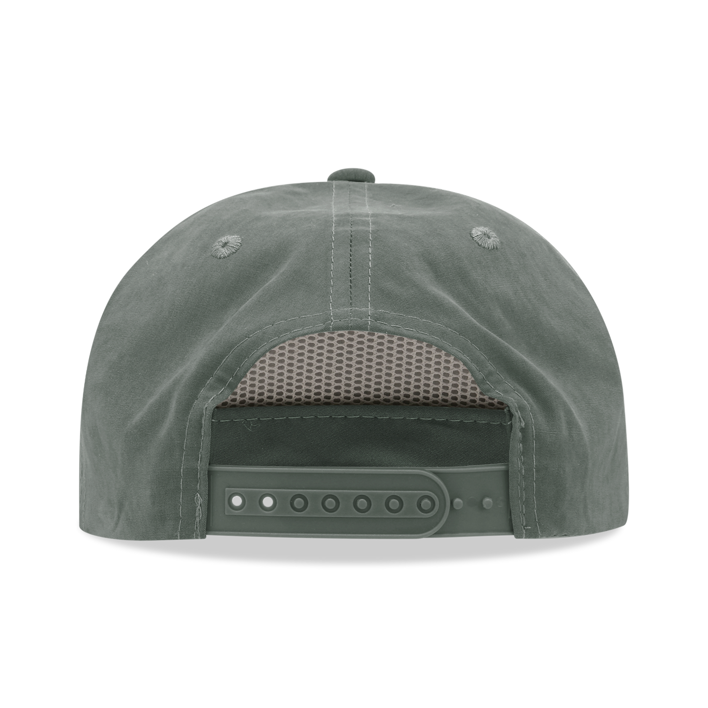 Decky 6032 Classic Rope Hat 5 Panel Flat Bill Cap Snapback - Blank
