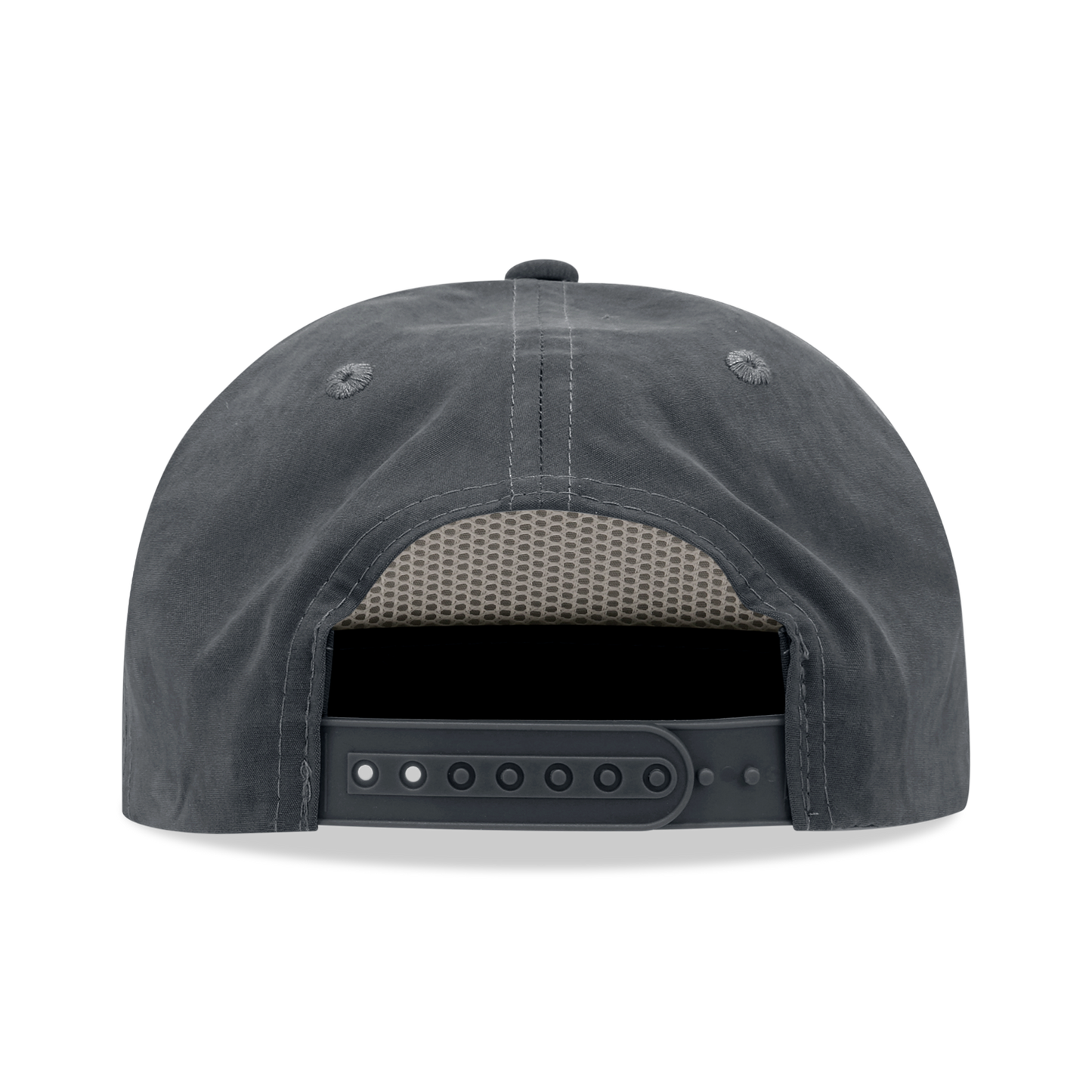 Decky 6032 Classic Rope Hat 5 Panel Flat Bill Cap Snapback - Blank