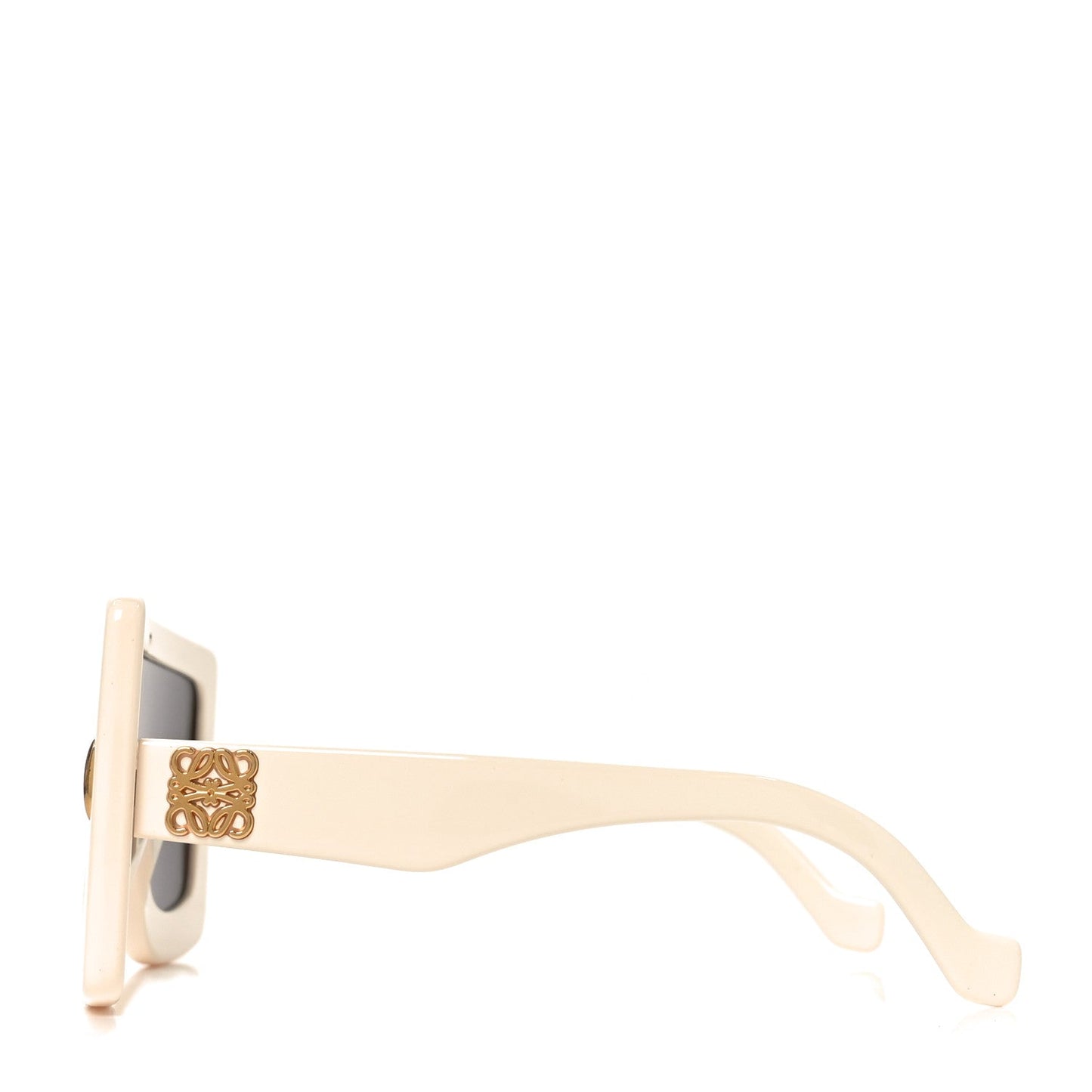 Acetate Anagram Shield Sunglasses LW40104I Beige