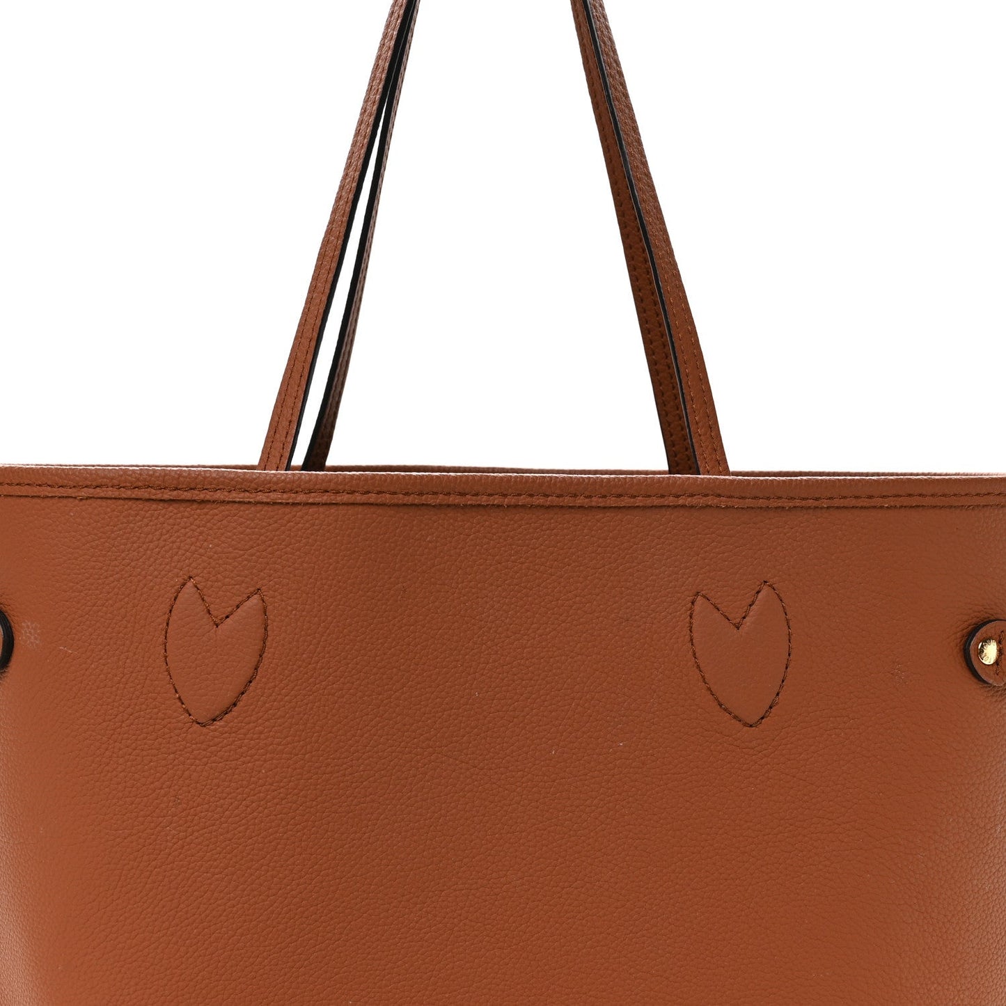 Monogram Calfskin Neo Neverfull Inside Out MM Tan