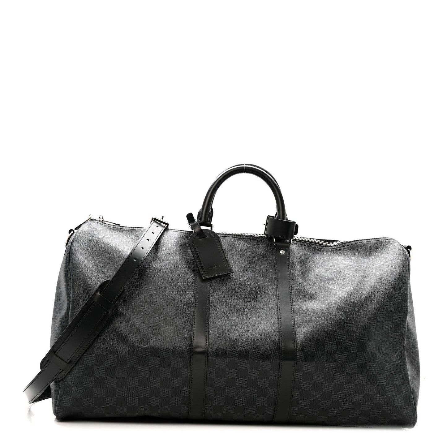 Damier Graphite Keepall Bandouliere 55