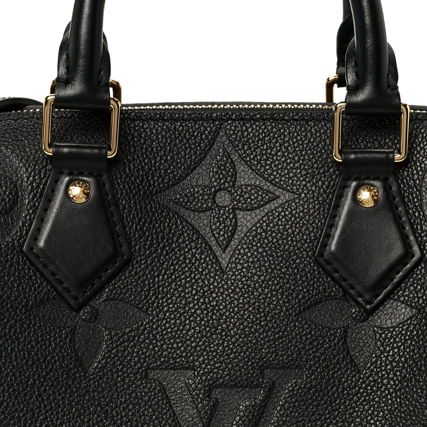 Empreinte Monogram Giant Speedy Bandouliere 25 Black