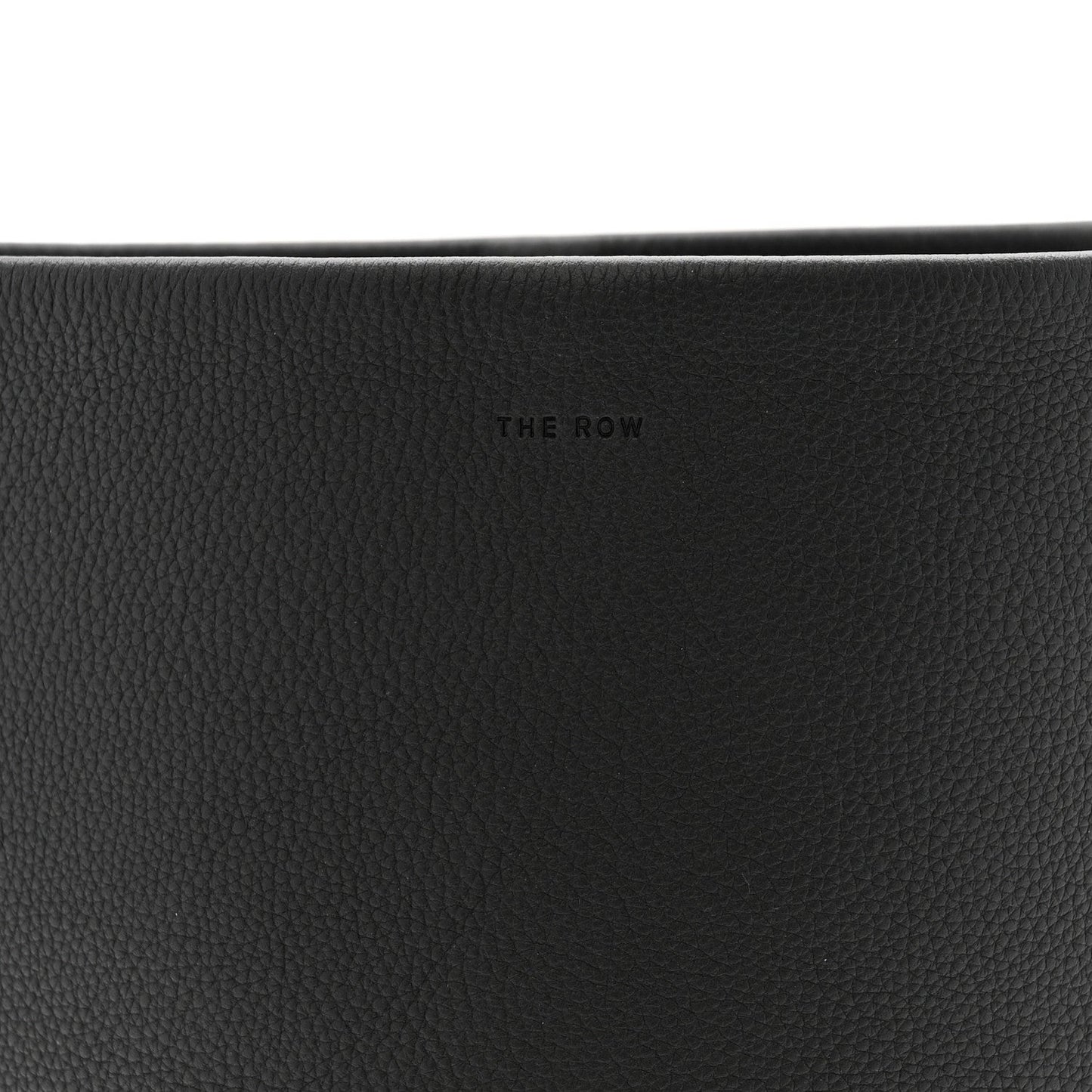 Grained Calfskin Medium N/S Park Tote Black