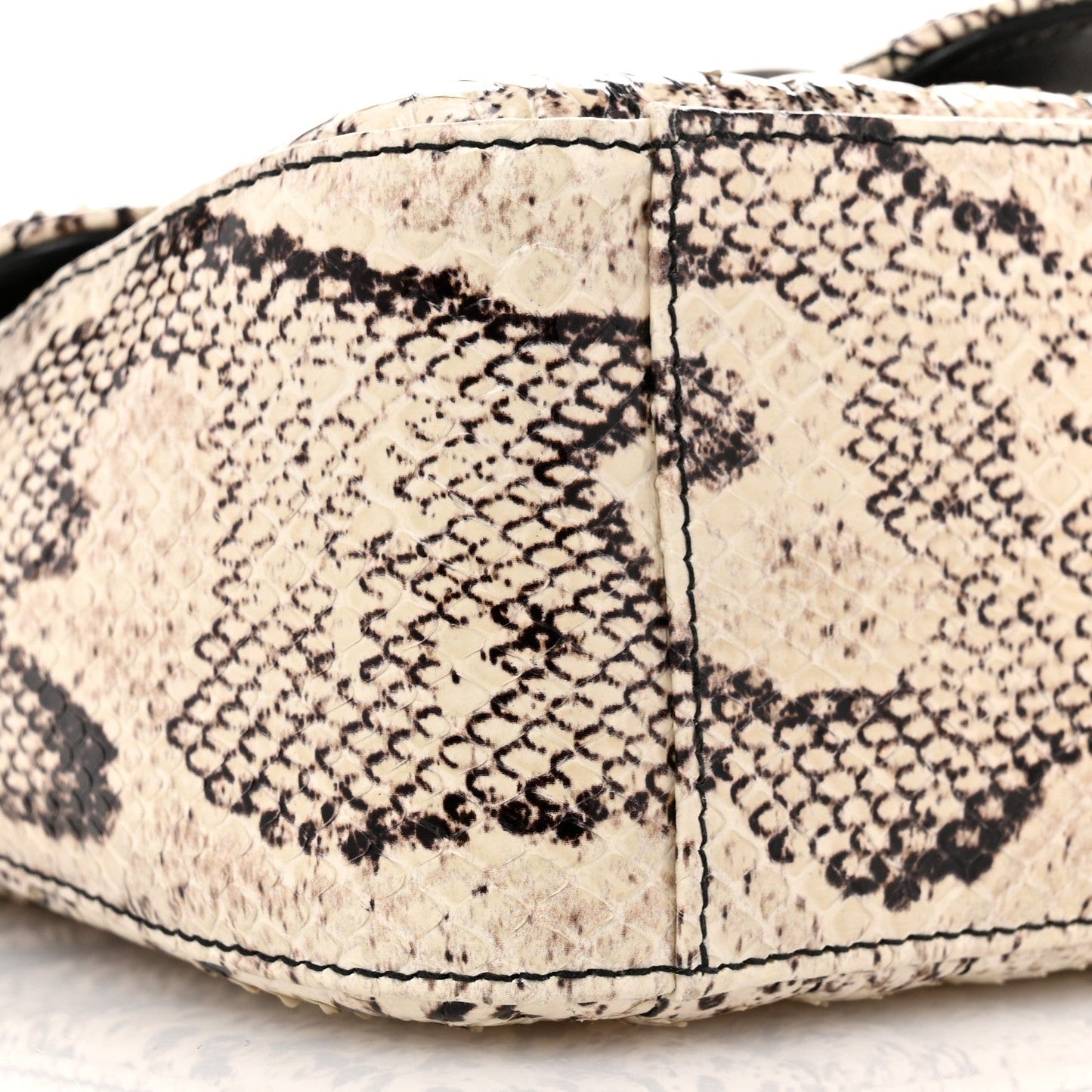 Snakeskin Matelasse Aria Mini GG Marmont Top Handle Shoulder Bag Roccia