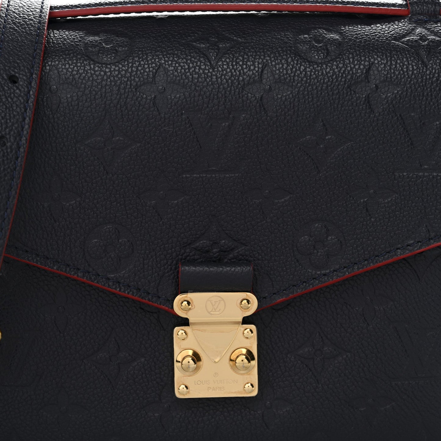 Empreinte Pochette Metis Marine Rouge