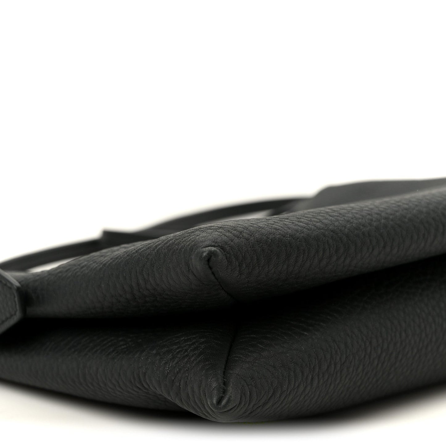 Grained Calfskin Nu Twin Bag Dark Pine