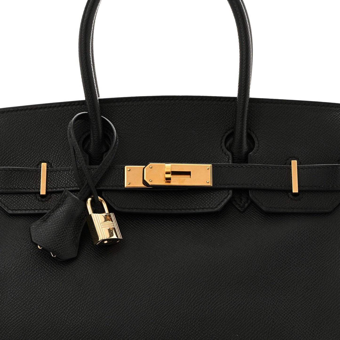 Epsom Birkin 30 Black