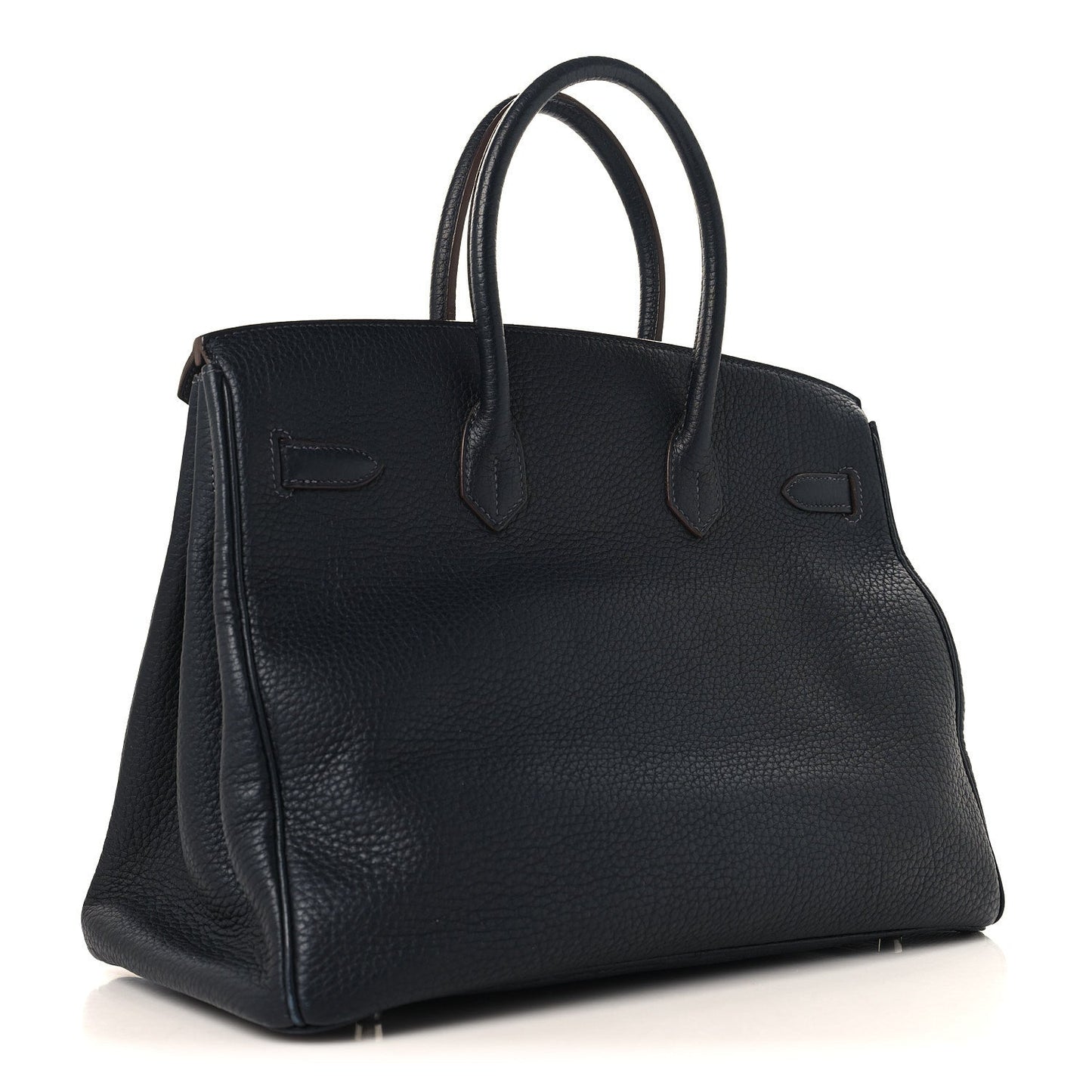 Fjord Barenia Crinoline Club Birkin 35 Bleu Indigo Fauve Rouge