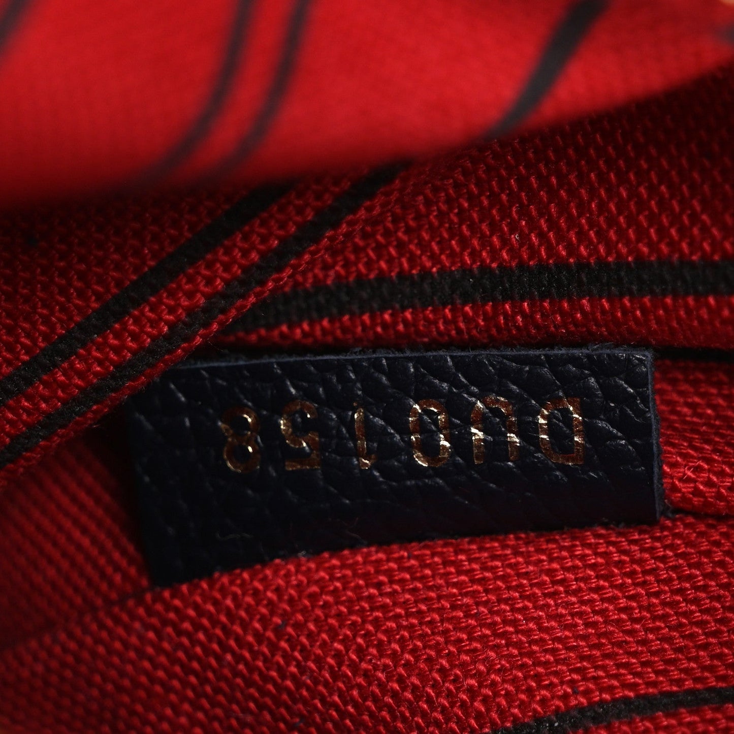 Empreinte Pochette Metis Marine Rouge