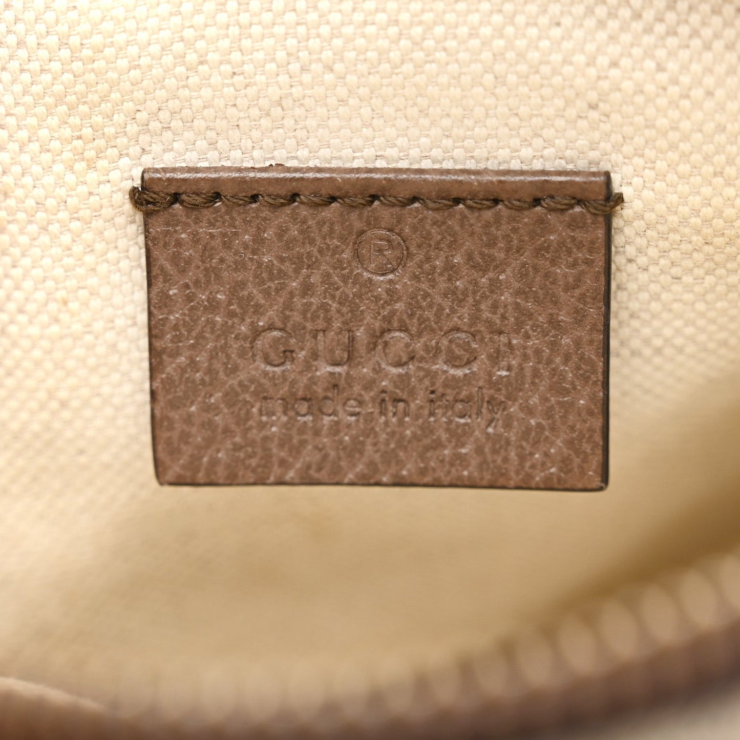 GG Supreme Monogram Mini Neo Vintage Double Zip Messenger Bag Beige New Acero Crop
