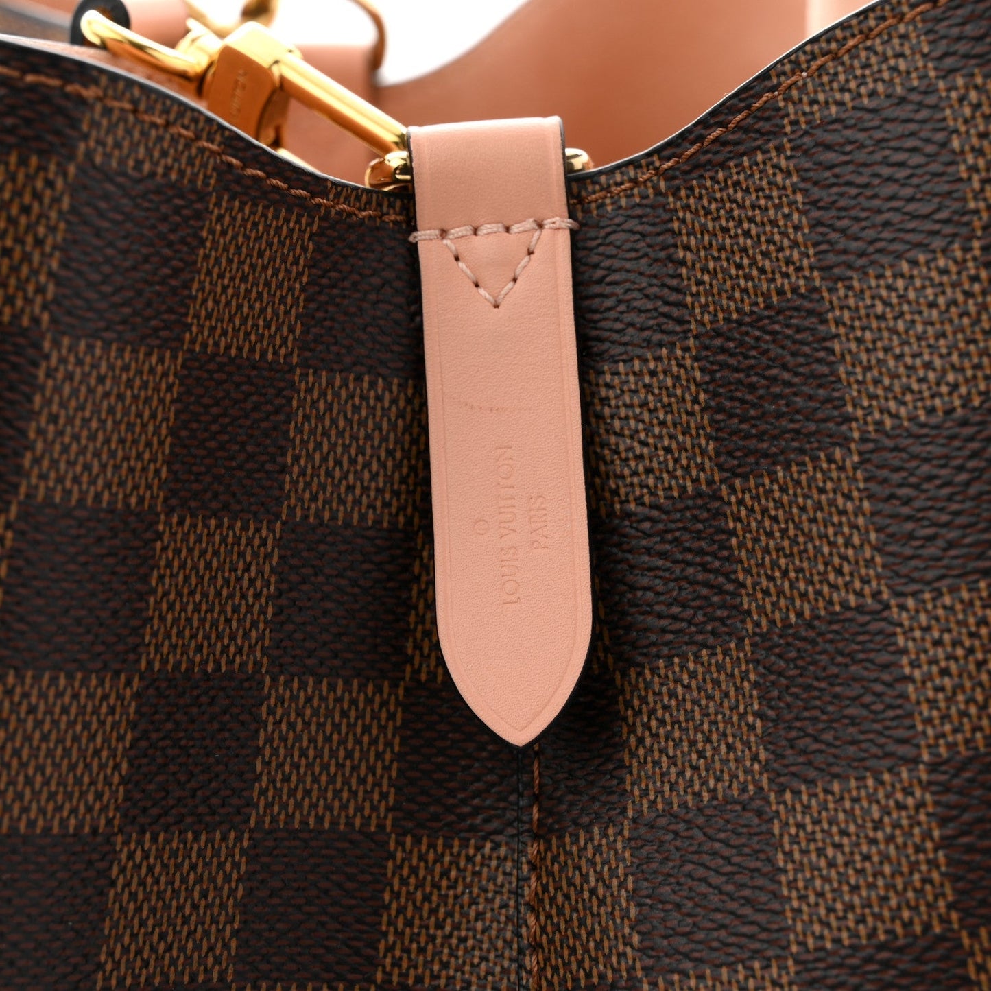 Damier Ebene Neonoe MM Venus Pink