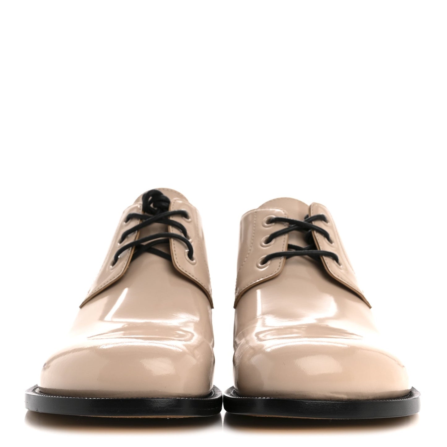 Brushed Calfskin Campo Derby Loafers 40 Light Pink