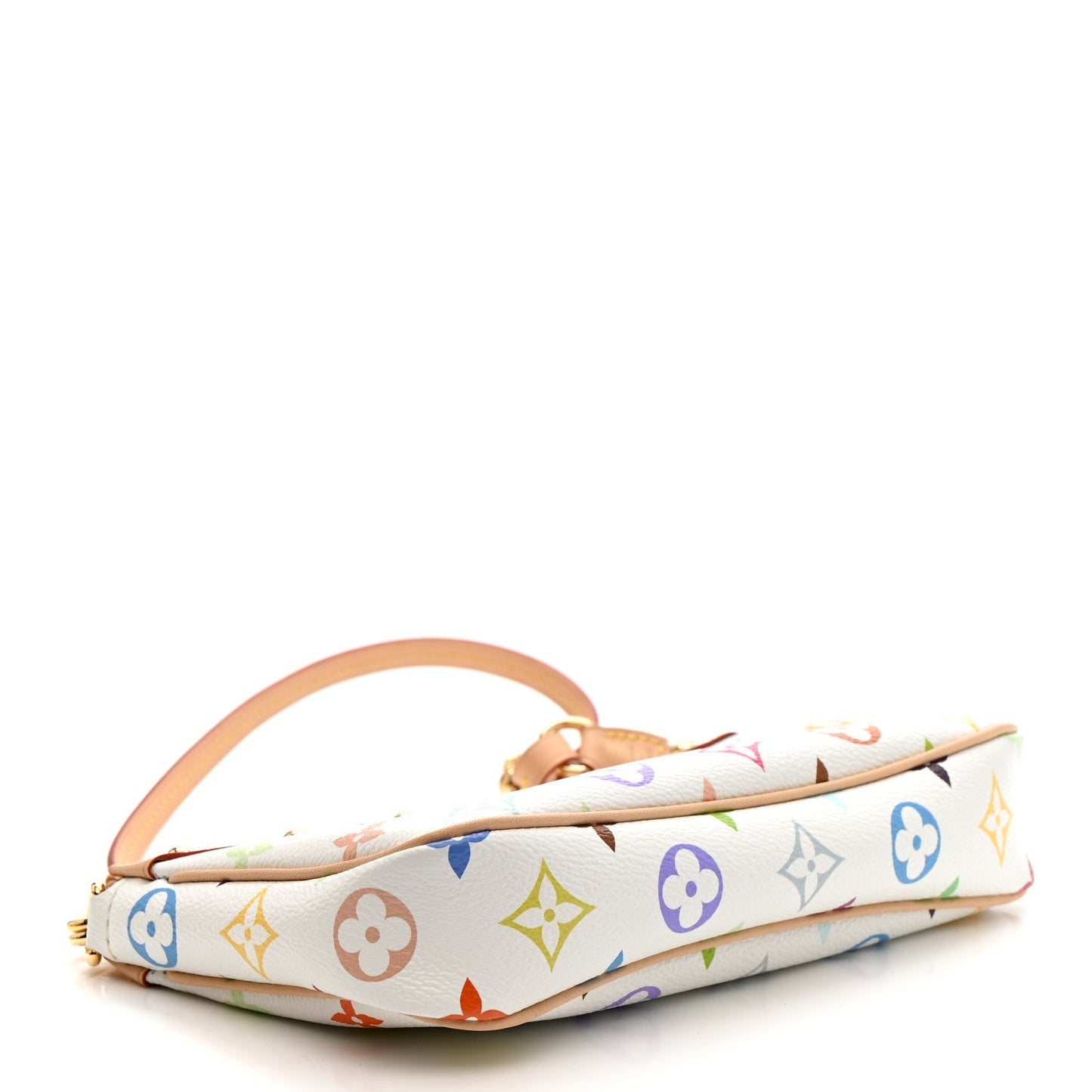 LV X TM Monogram Multicolor Pochette Accessories White