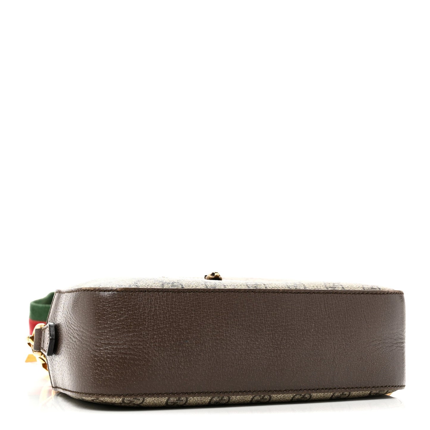 GG Supreme Monogram Web Neo Vintage Shoulder Bag Beige New Acero Crop