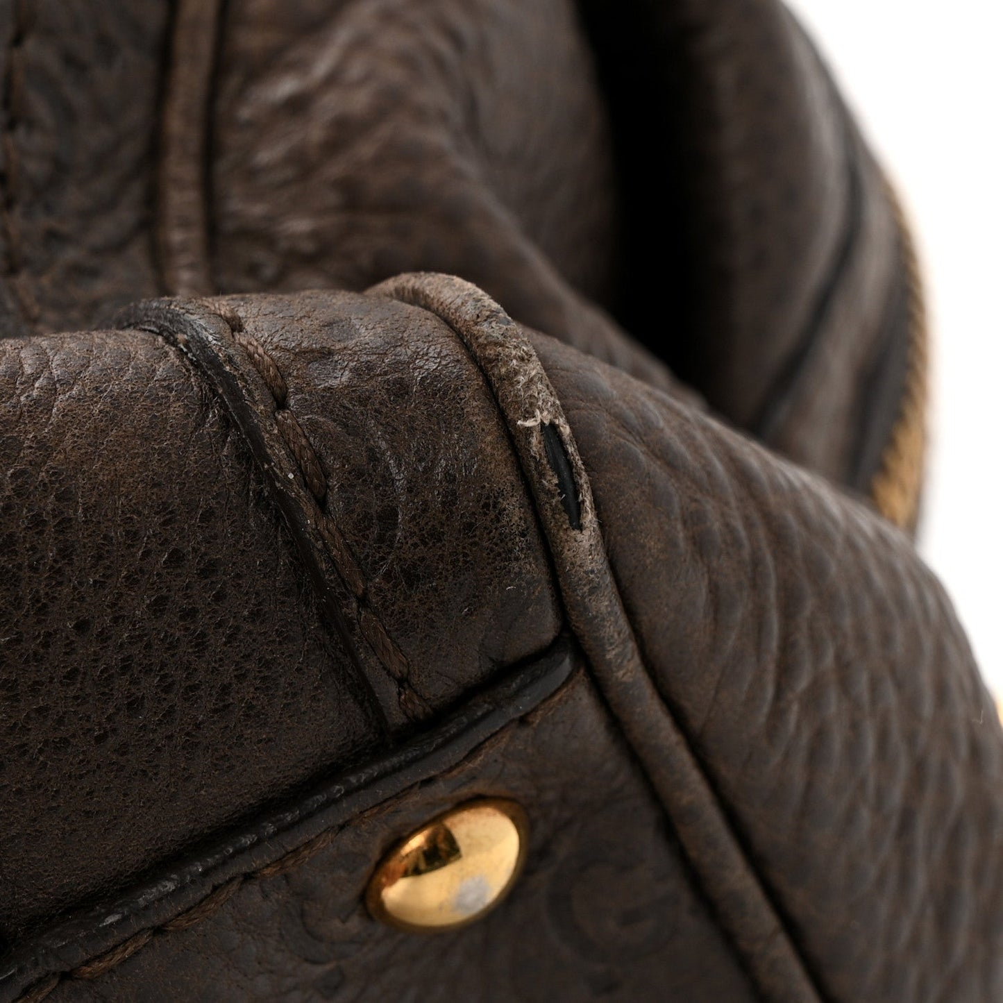 Guccissima Aviatrix Medium Boston Chocolate