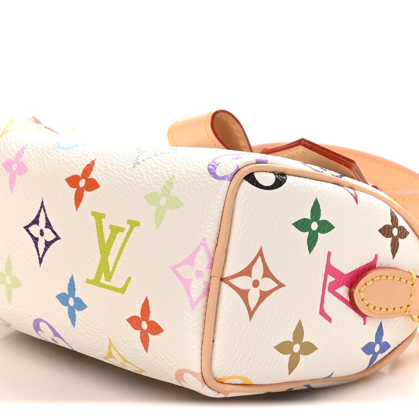 LV X TM Monogram Multicolor Nano Speedy White