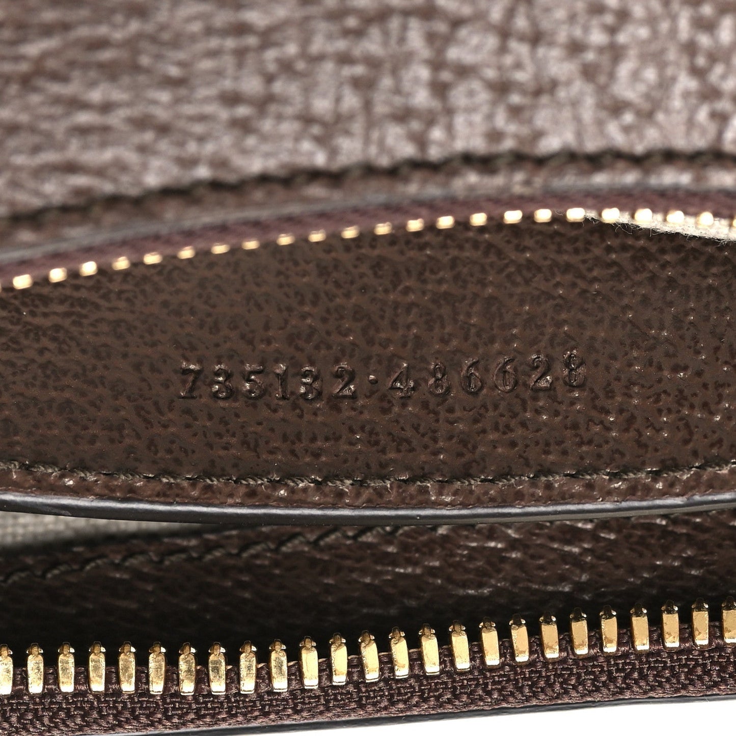 GG Supreme Monogram Textured Dollar Calfskin Web Small Ophidia GG Handbag Beige Ebony New Acero