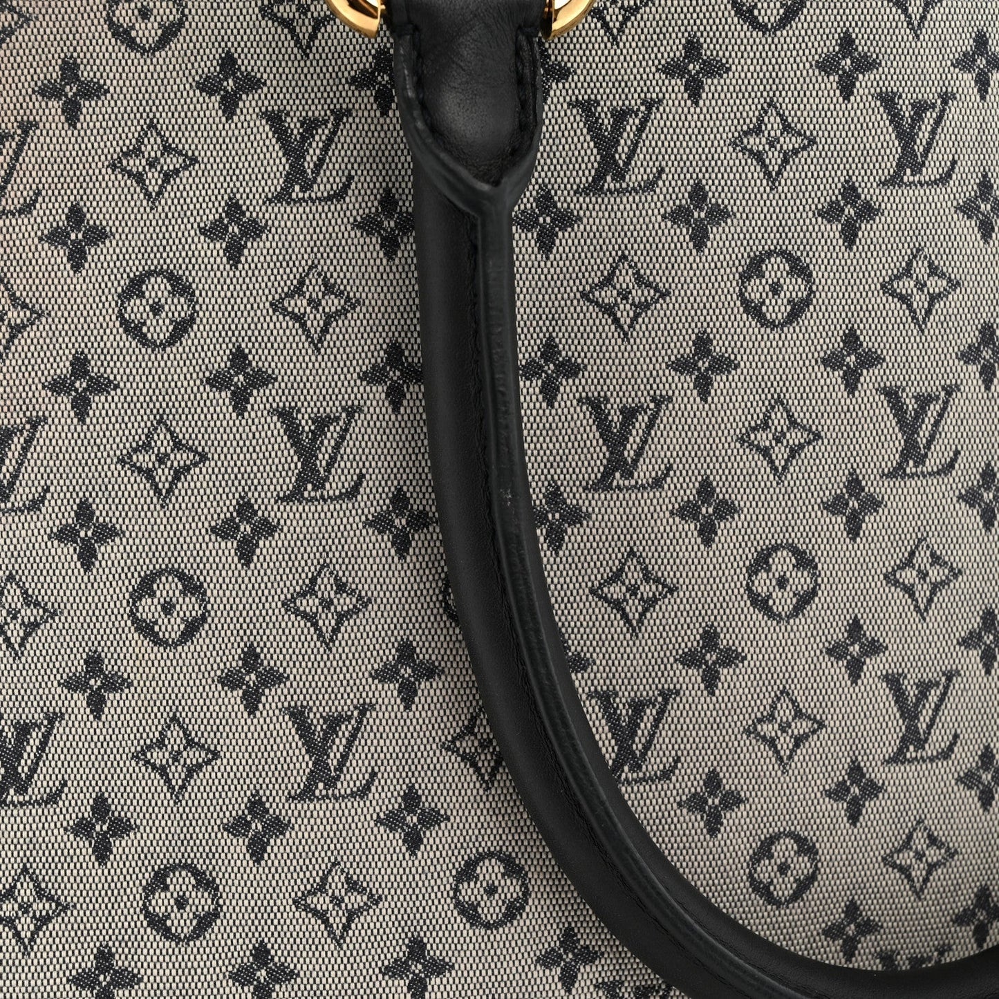 Mini Monogram Alma Haut Tote Blue
