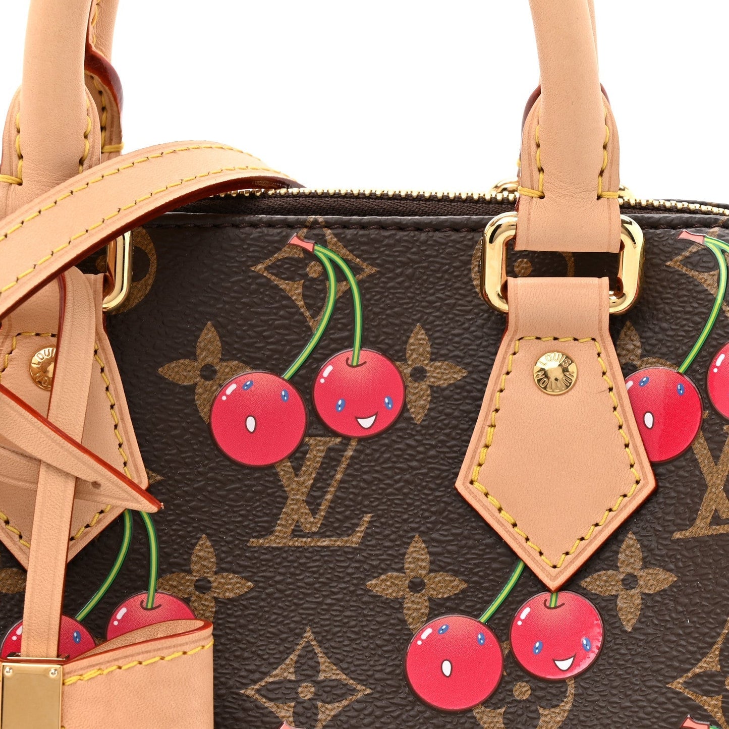LV X TM Monogram Cerises Speedy Bandouliere 20