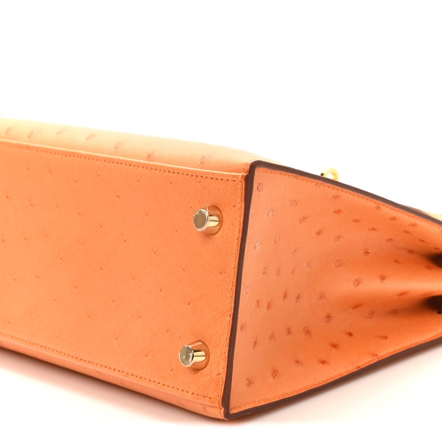 Ostrich Kelly Sellier 25 Abricot
