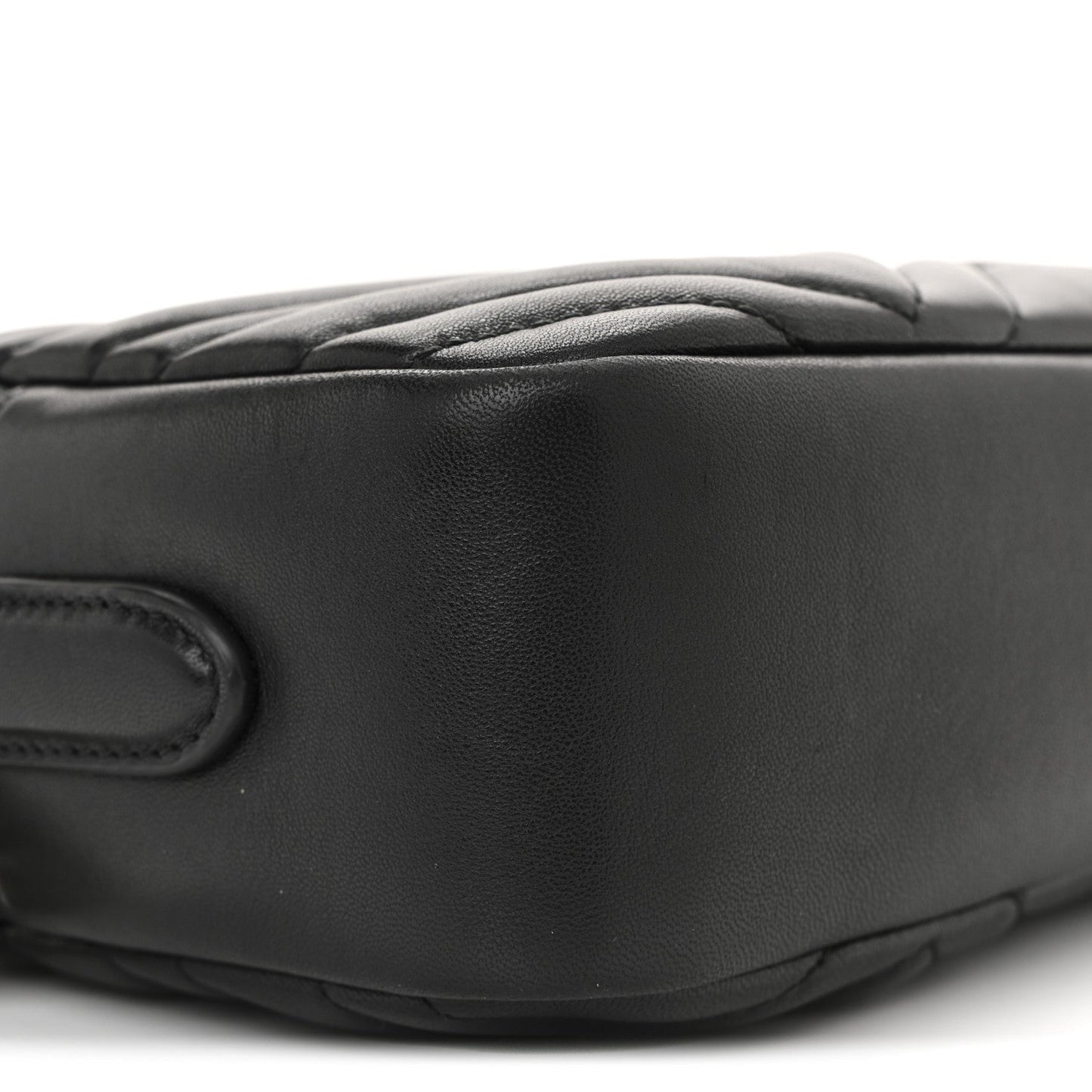 Calfskin Matelasse Small GG Marmont Camera Bag Black