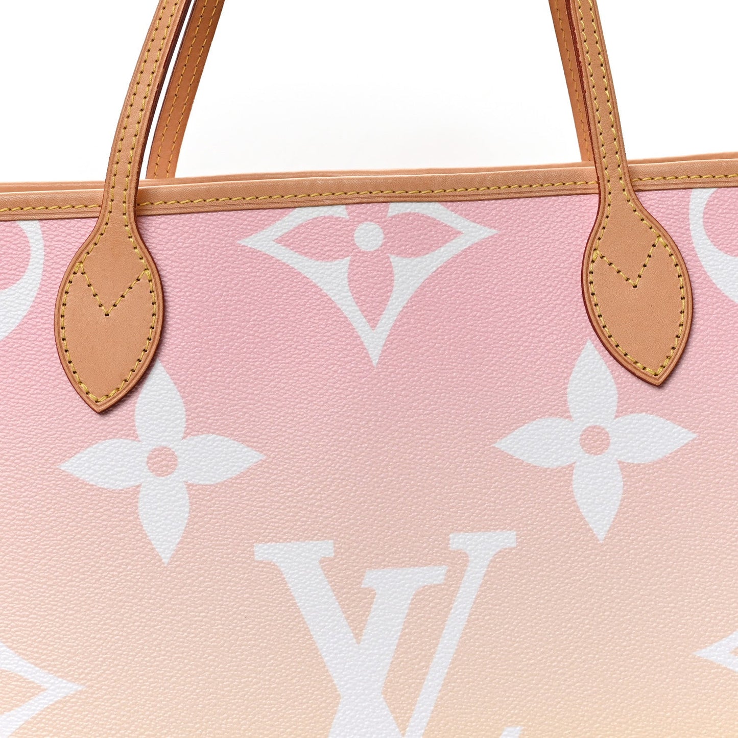 Monogram Giant By The Pool Neverfull MM Light Pink