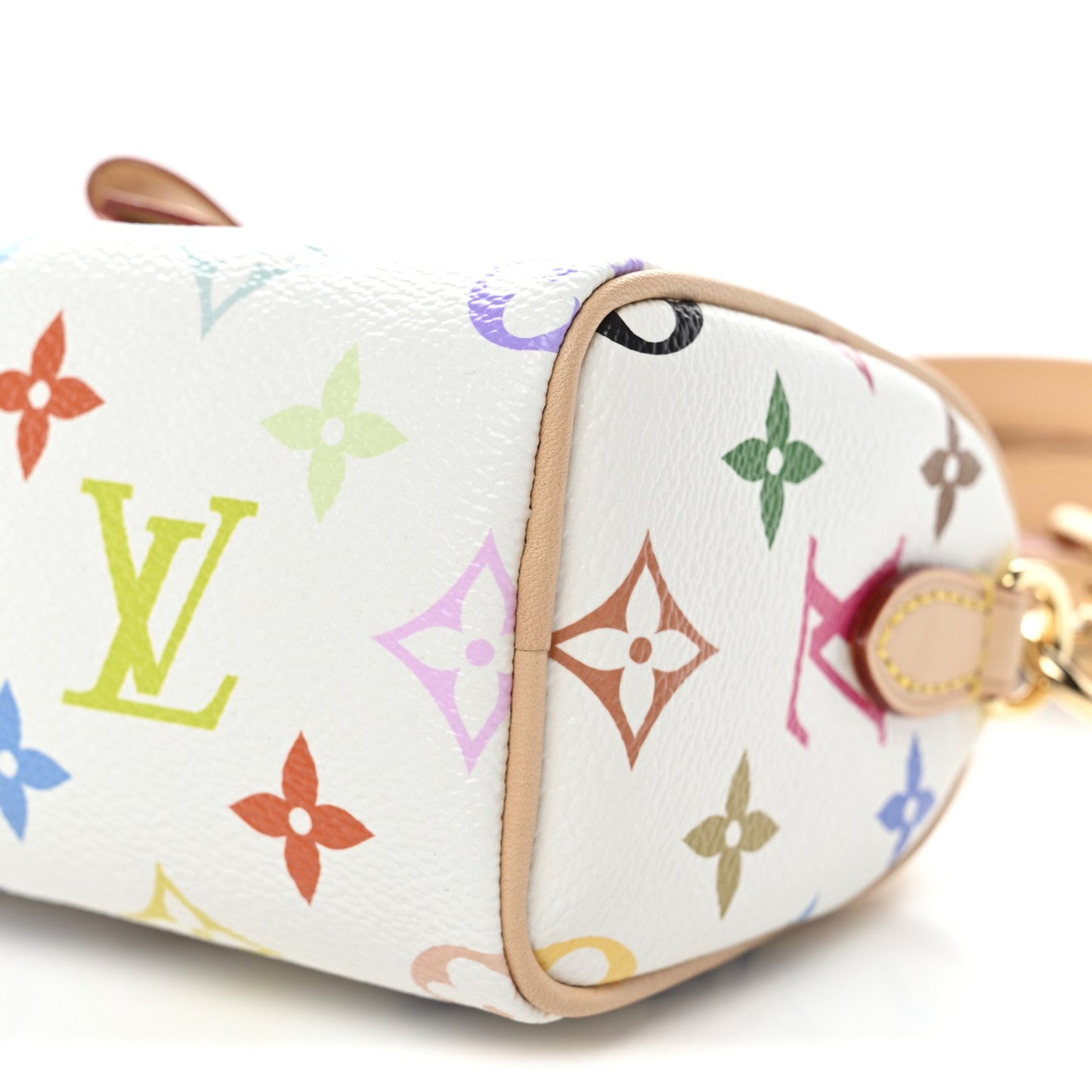 LV X TM Monogram Multicolor Nano Speedy White