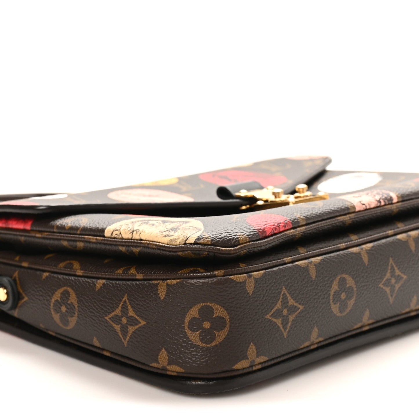 X FORNASETTI Monogram Cameo Pochette Metis