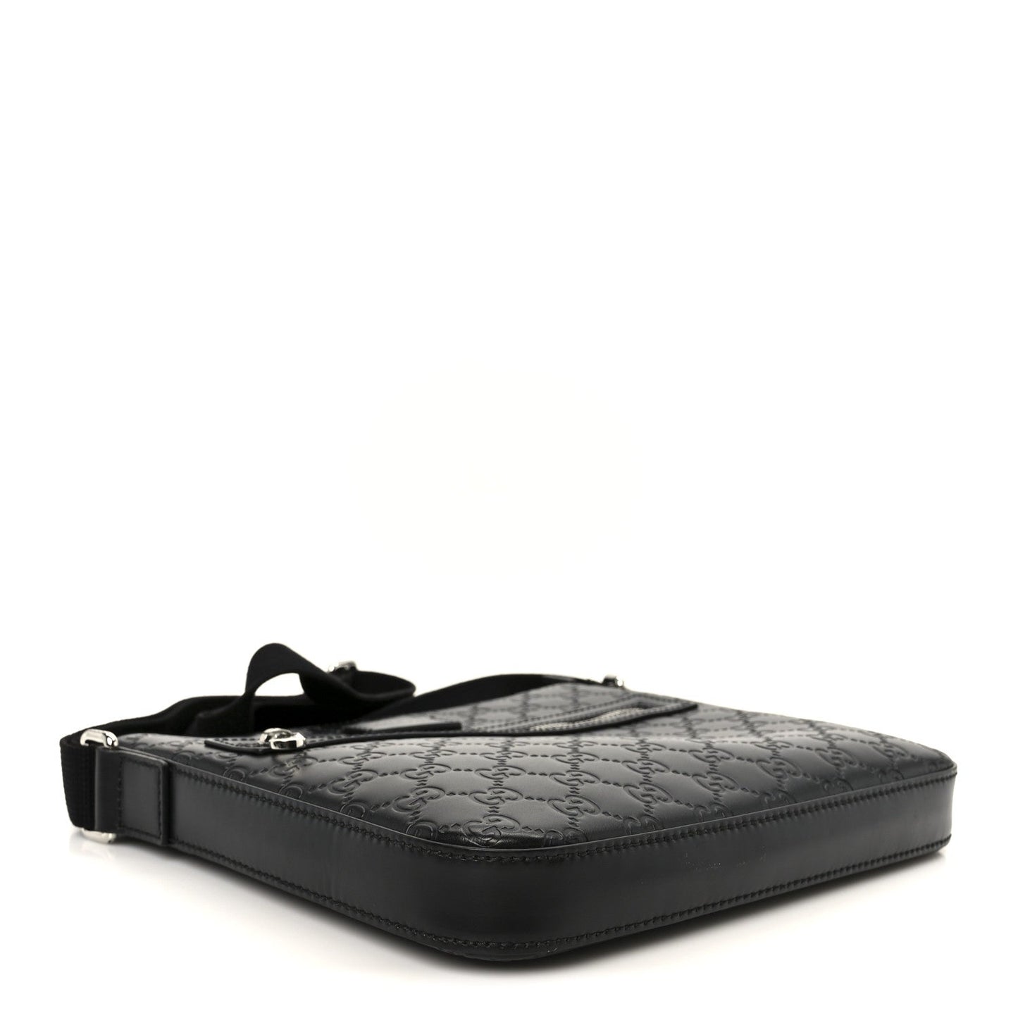 Guccissima Signature Small Messenger Bag Black