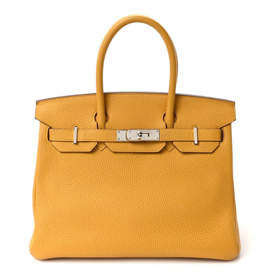 Togo BIRKIN 30 Jaune Ambre