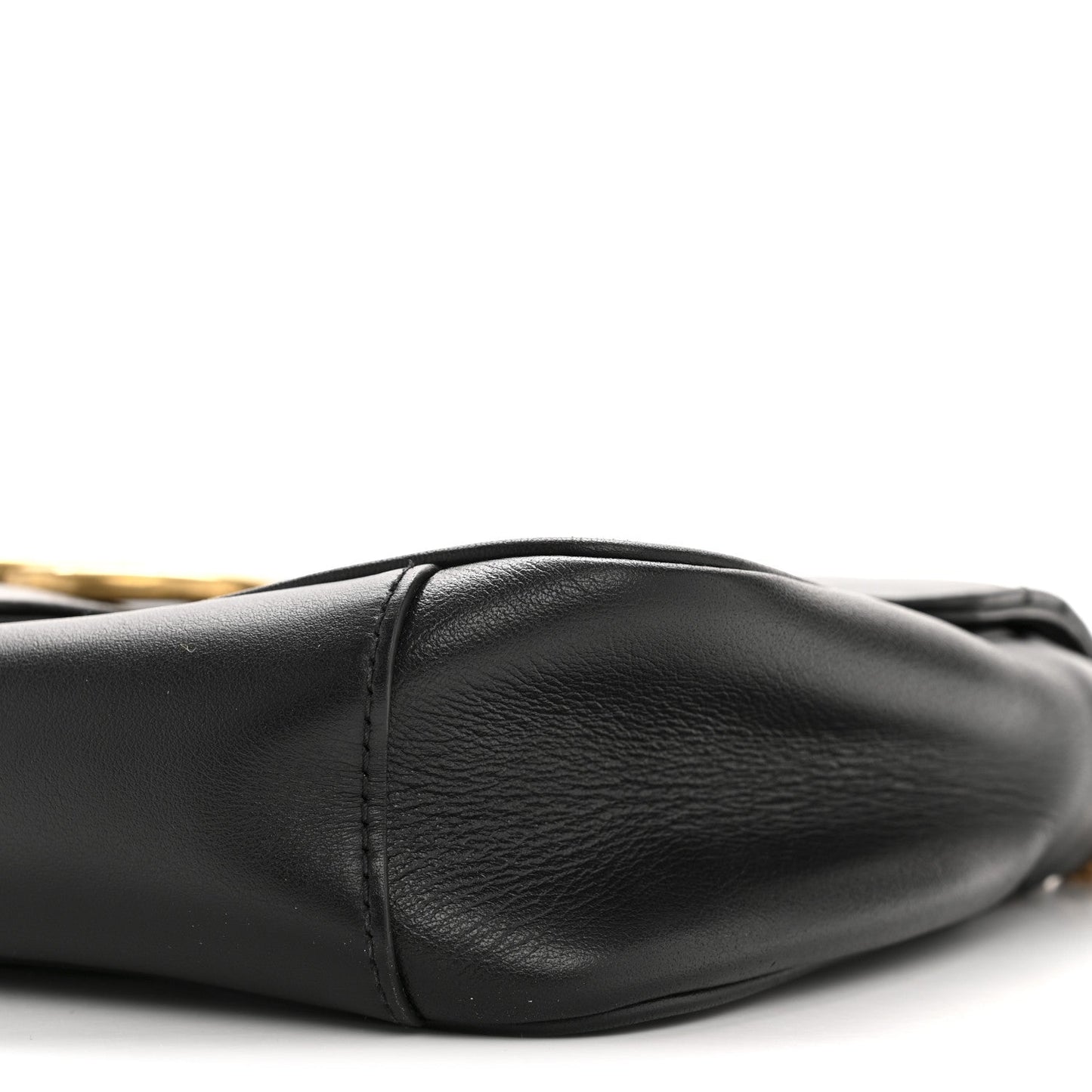 Calfskin Matelasse Small GG Marmont Shoulder Bag Black