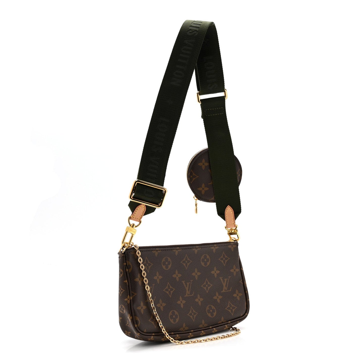 Monogram Multi Pochette Accessories Kaki