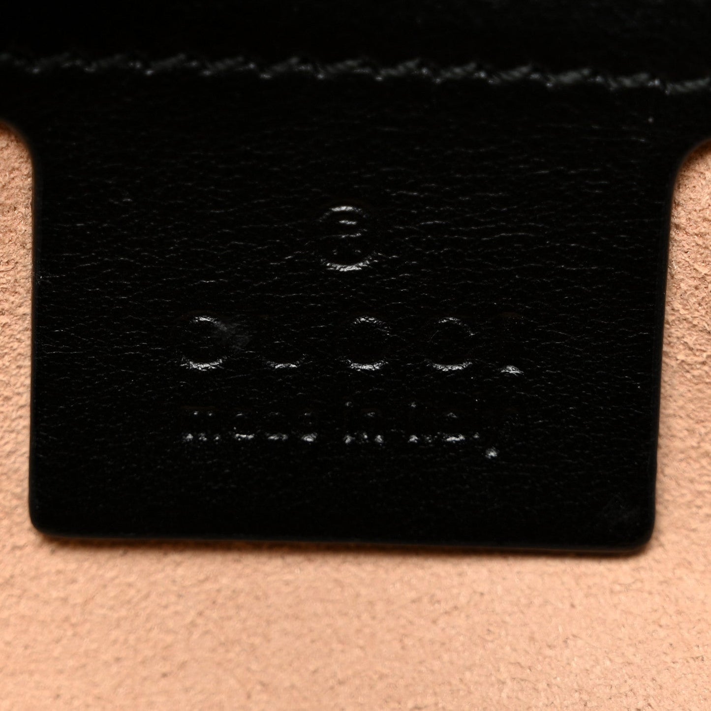 Calfskin Matelasse Small GG Marmont Shoulder Bag Black