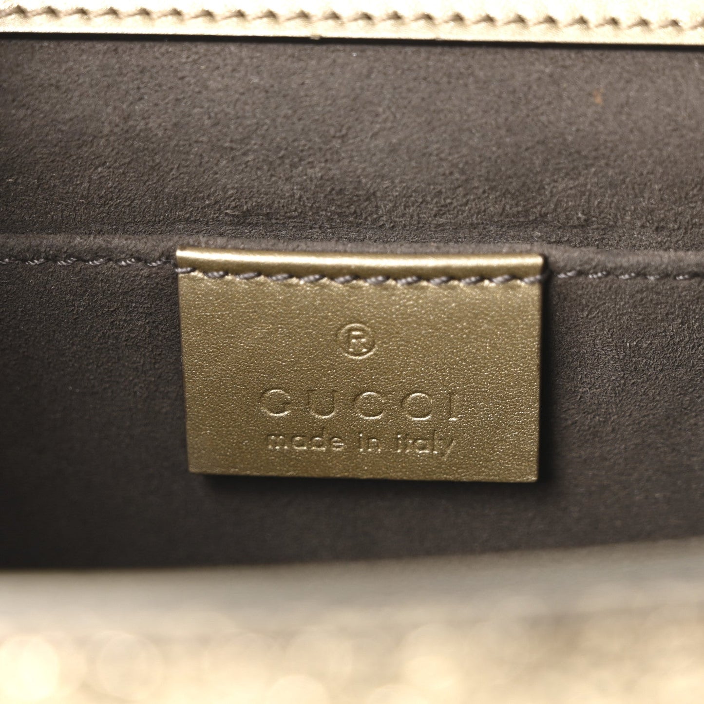 Galassia Small Padlock Shoulder Bag Platino