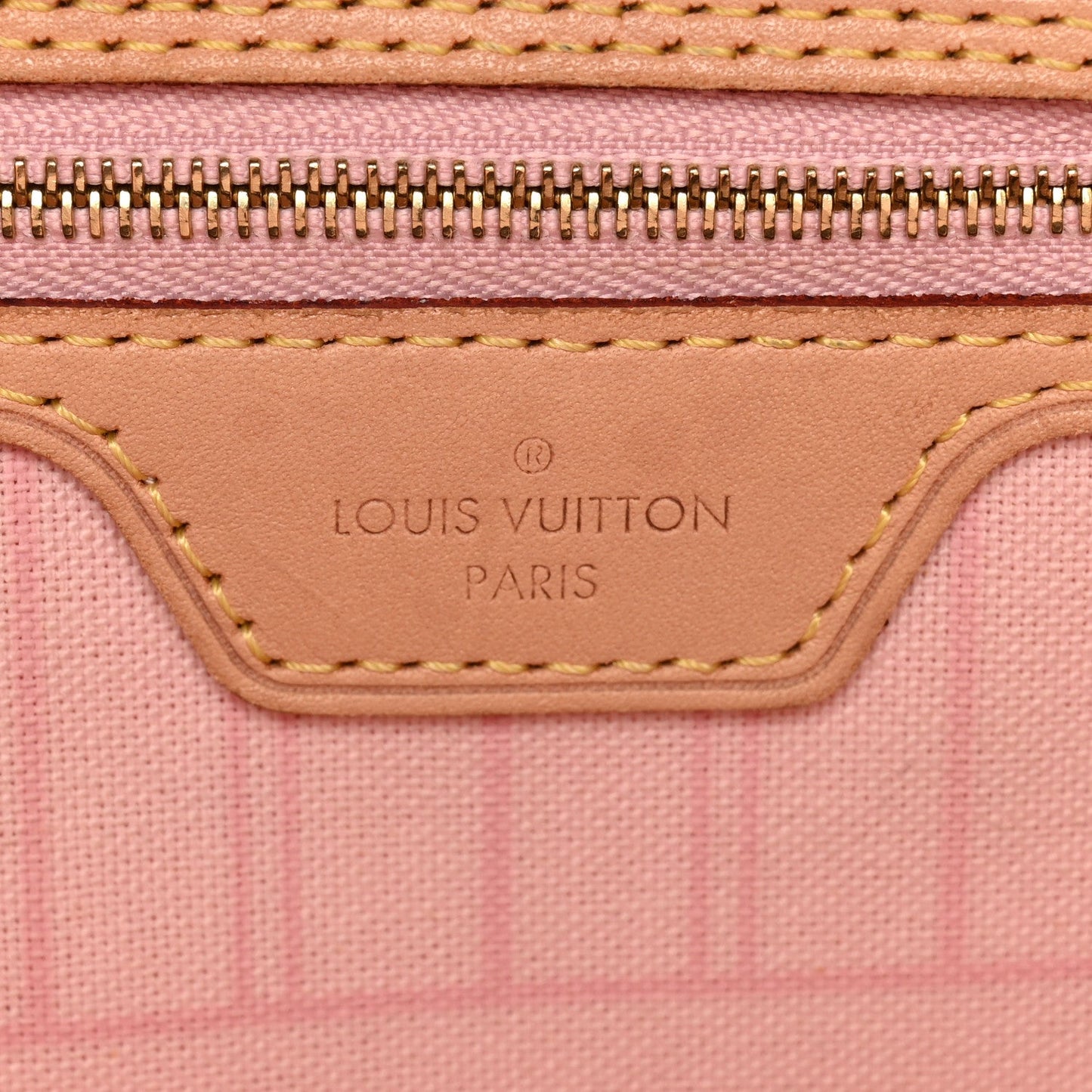 Damier Azur Neo Neverfull MM Rose Ballerine