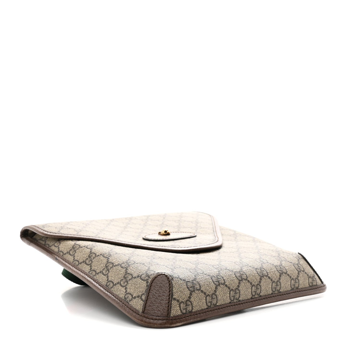GG Supreme Monogram Web Medium Neo Vintage Flap Messenger Bag Beige New Acero
