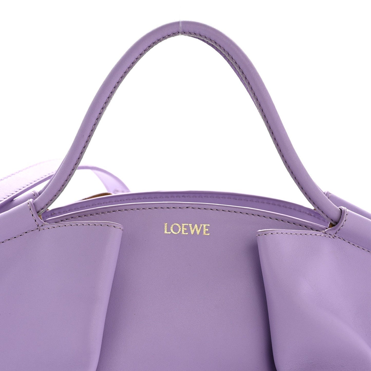 Shiny Nappa Calfskin Paseo Bag Light Mauve