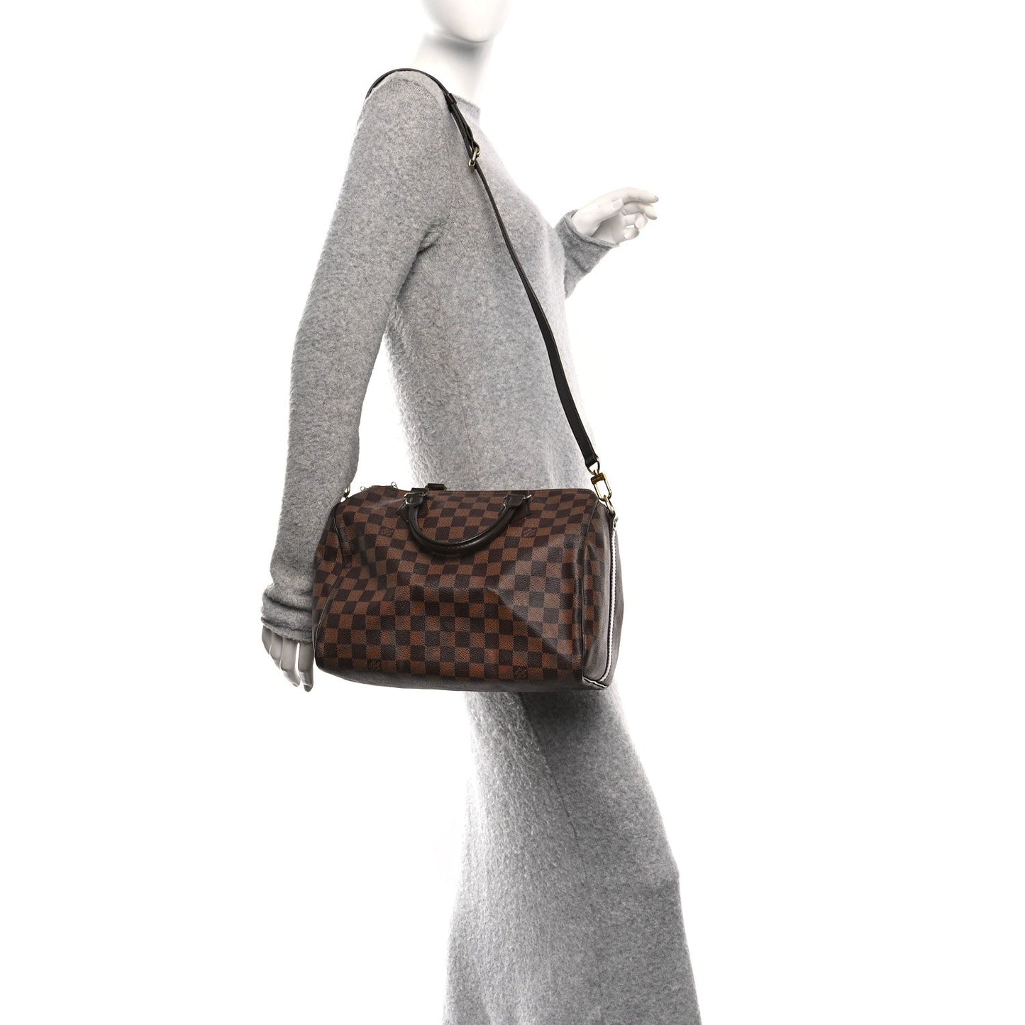 Damier Ebene Speedy Bandouliere 30