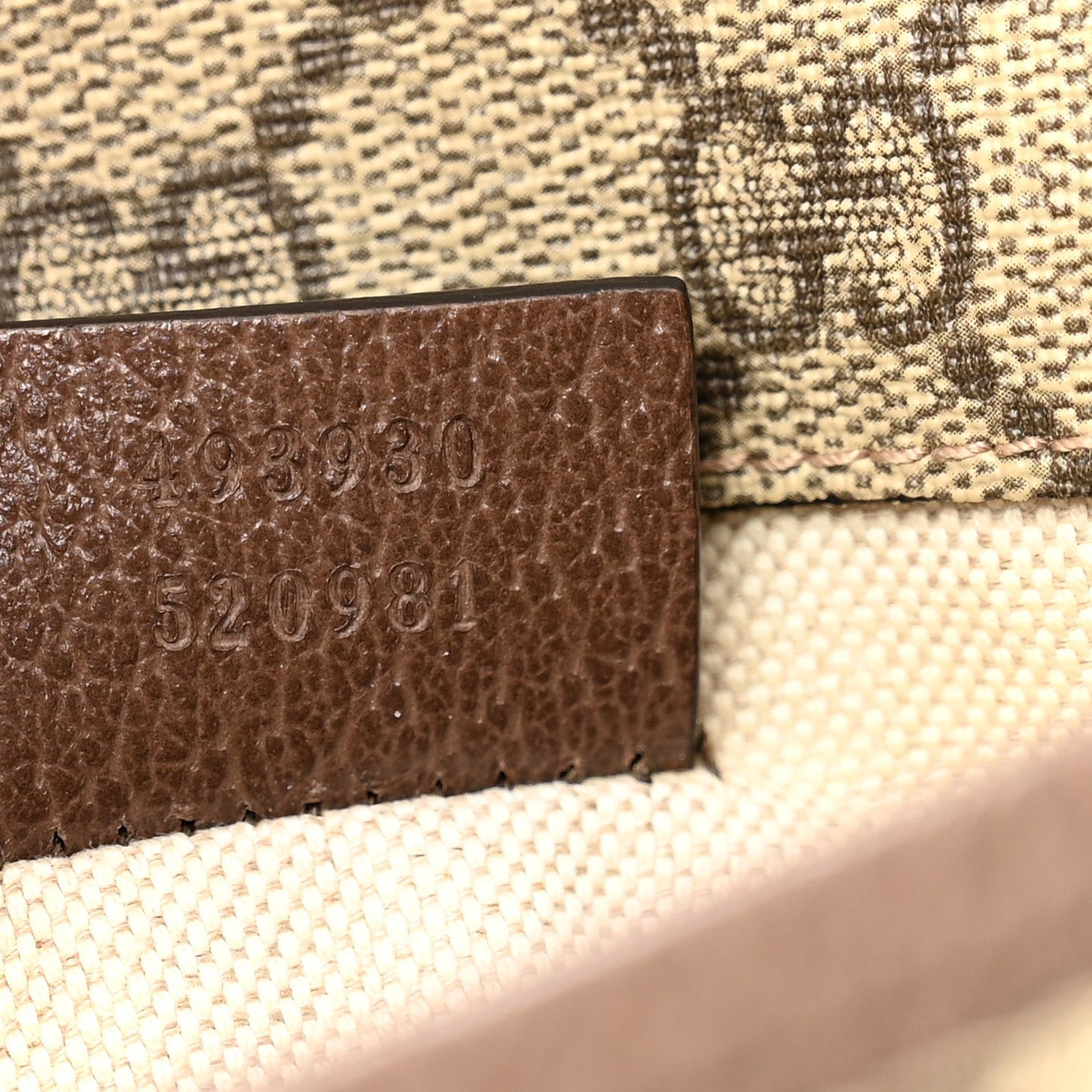 GG Supreme Monogram Neo Vintage Web Belt Bag Brown