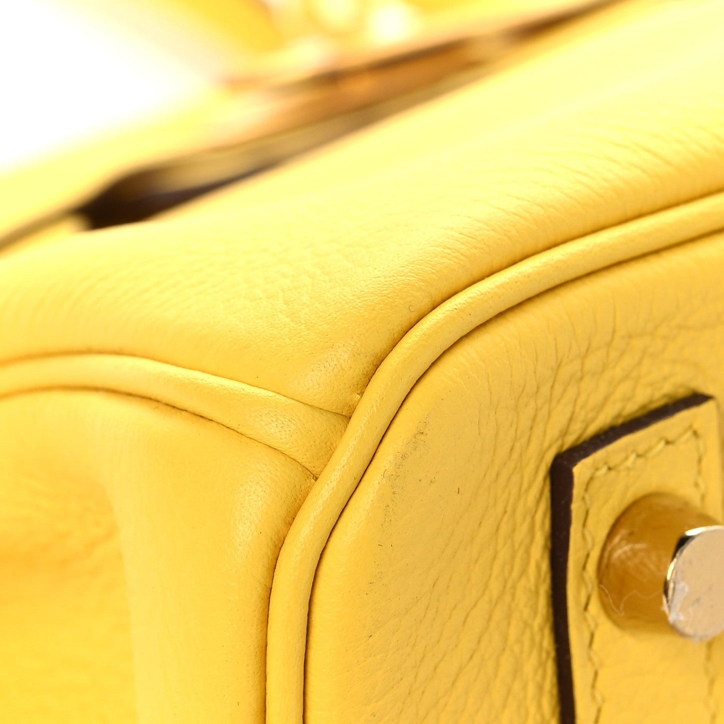 Togo Birkin 30 Jaune Citron
