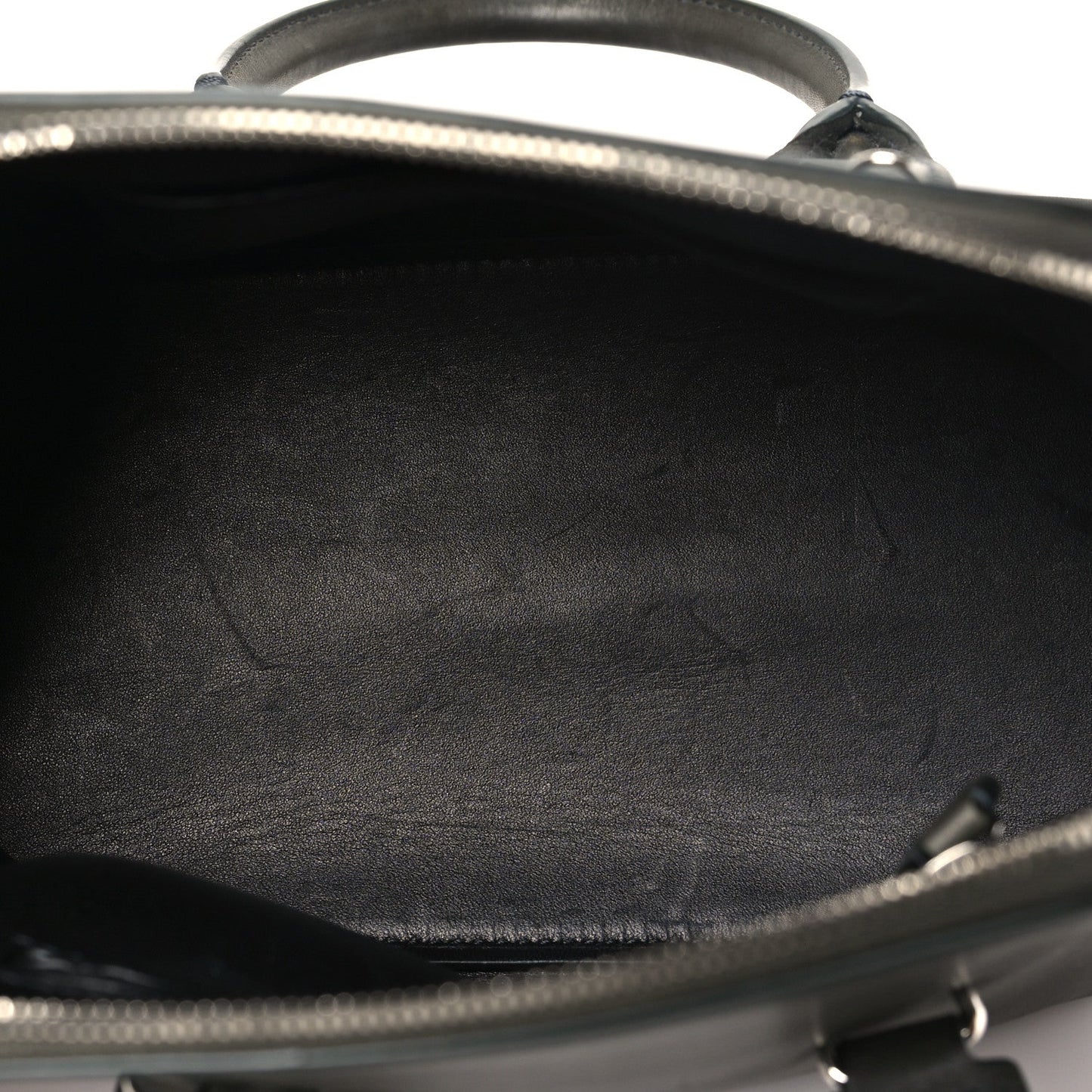 Saddle Calfskin Mini Devon Bag Koala Grey