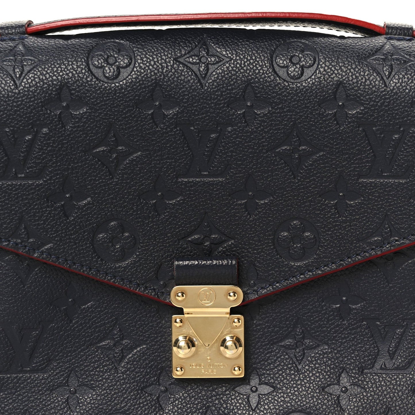 Empreinte Pochette Metis Marine Rouge