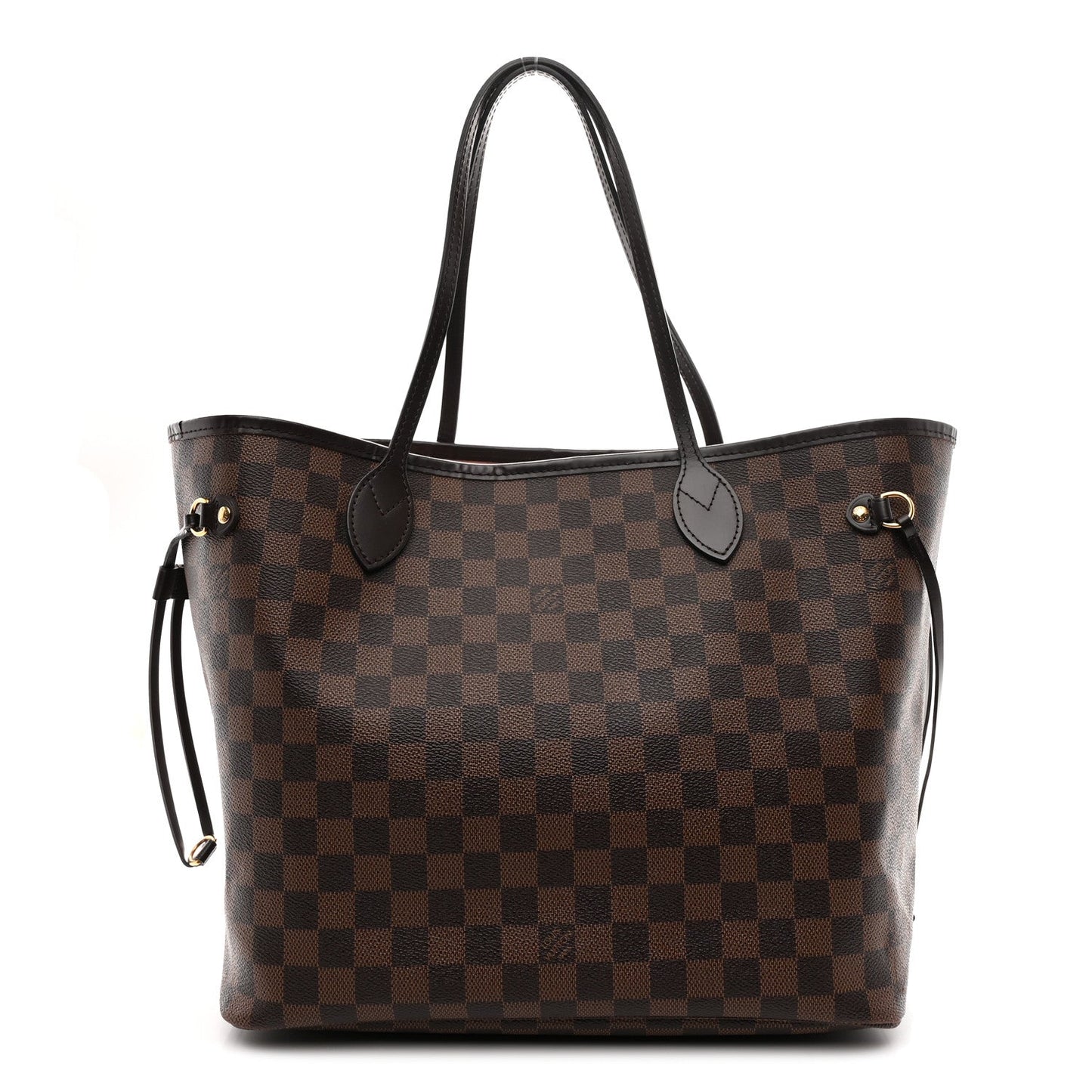 Damier Ebene Neo Neverfull MM Rose Ballerine