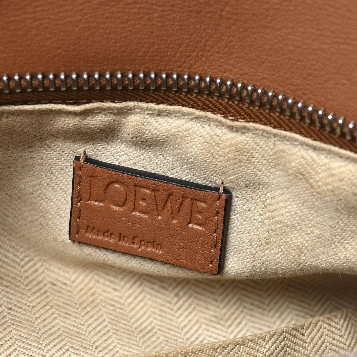 Calfskin Small Puzzle Bag Tan