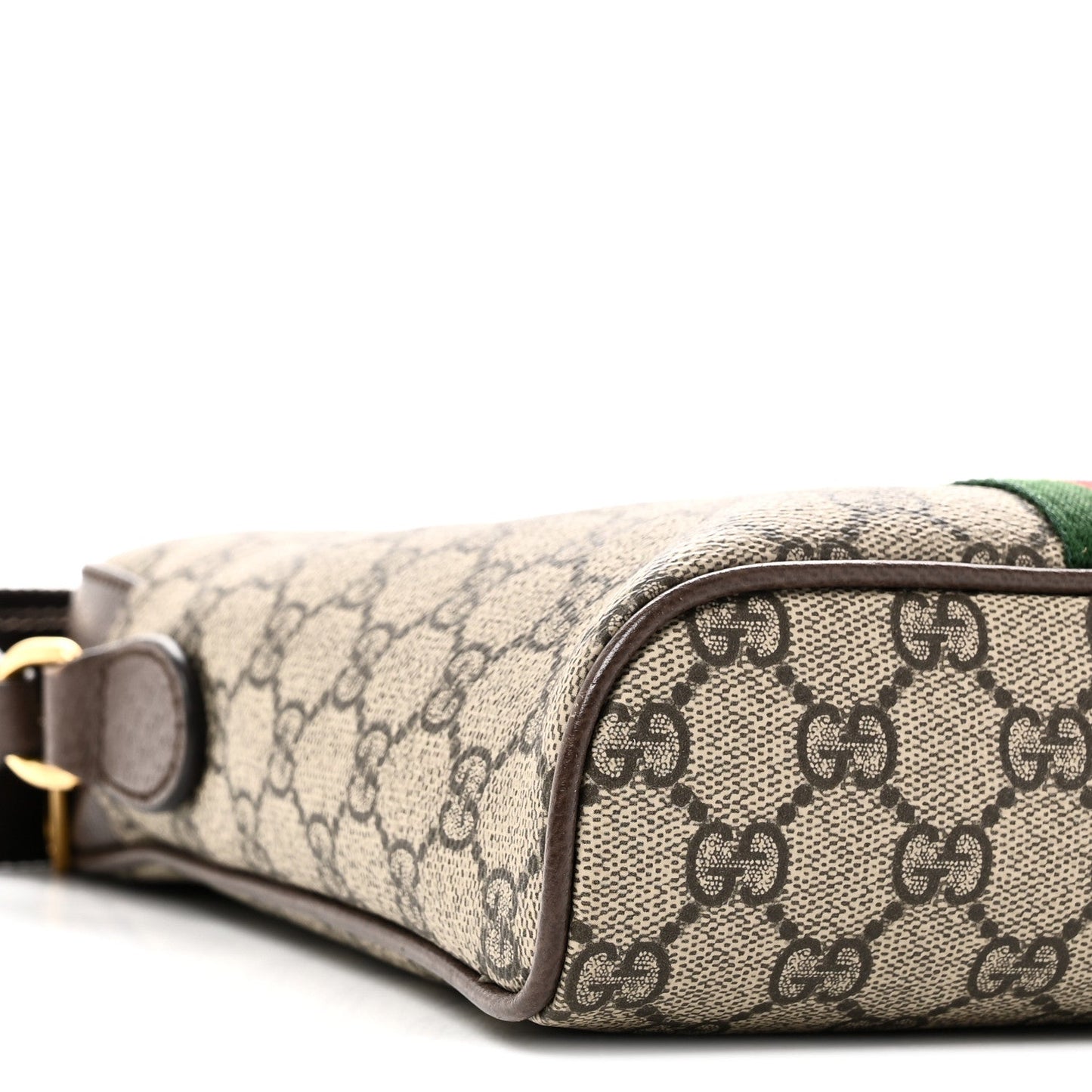 GG Supreme Monogram Web Small Ophidia Slingbag Beige Ebony New Acero