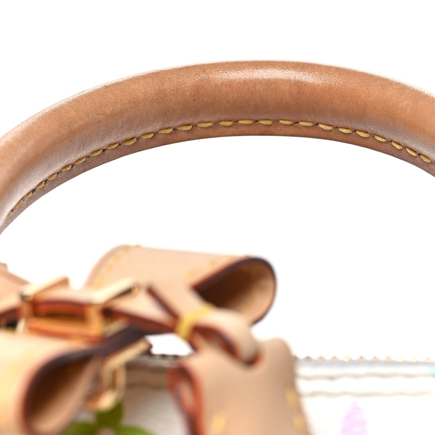 LV x TM Monogram Multicolor Alma BB White