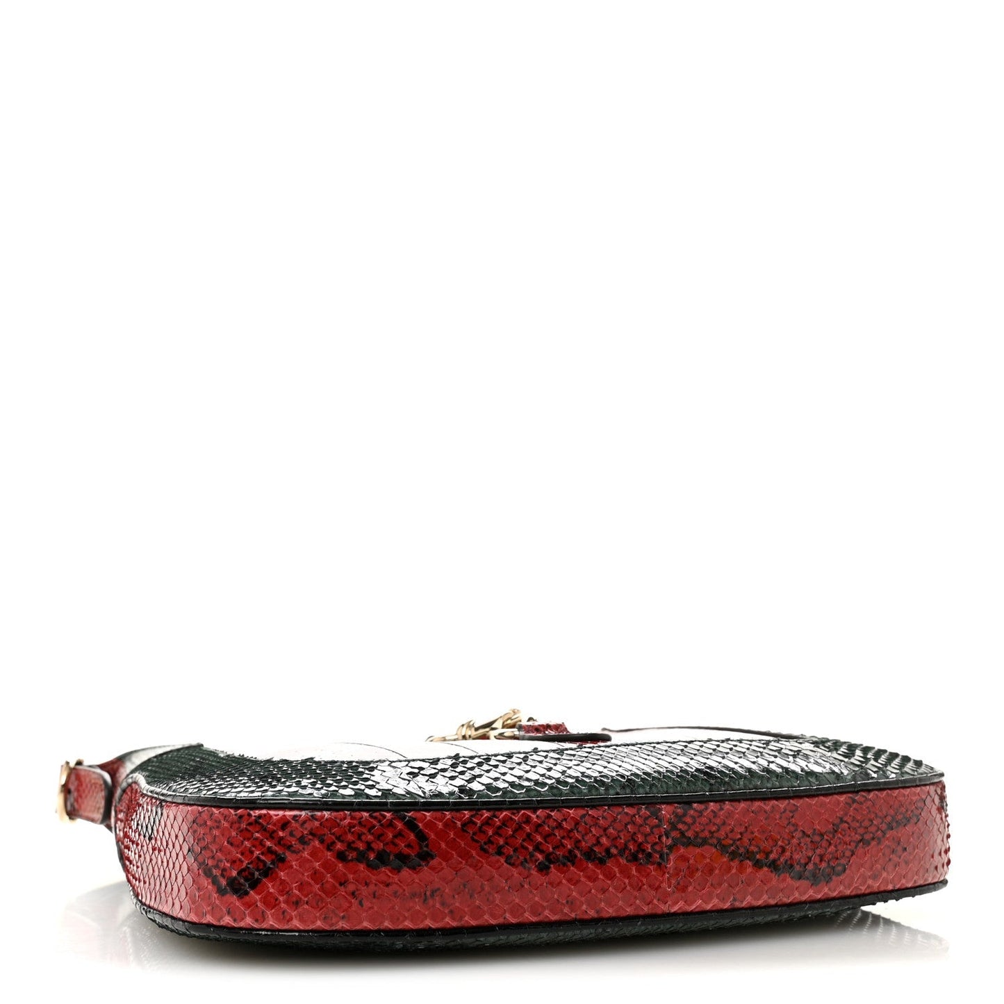 Snakeskin Web Small Jackie 1961 Hobo Green
